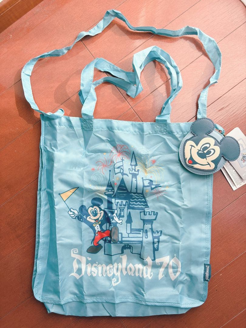 カリフォルニアディズニー70周年 エコバッグ - メルカリ