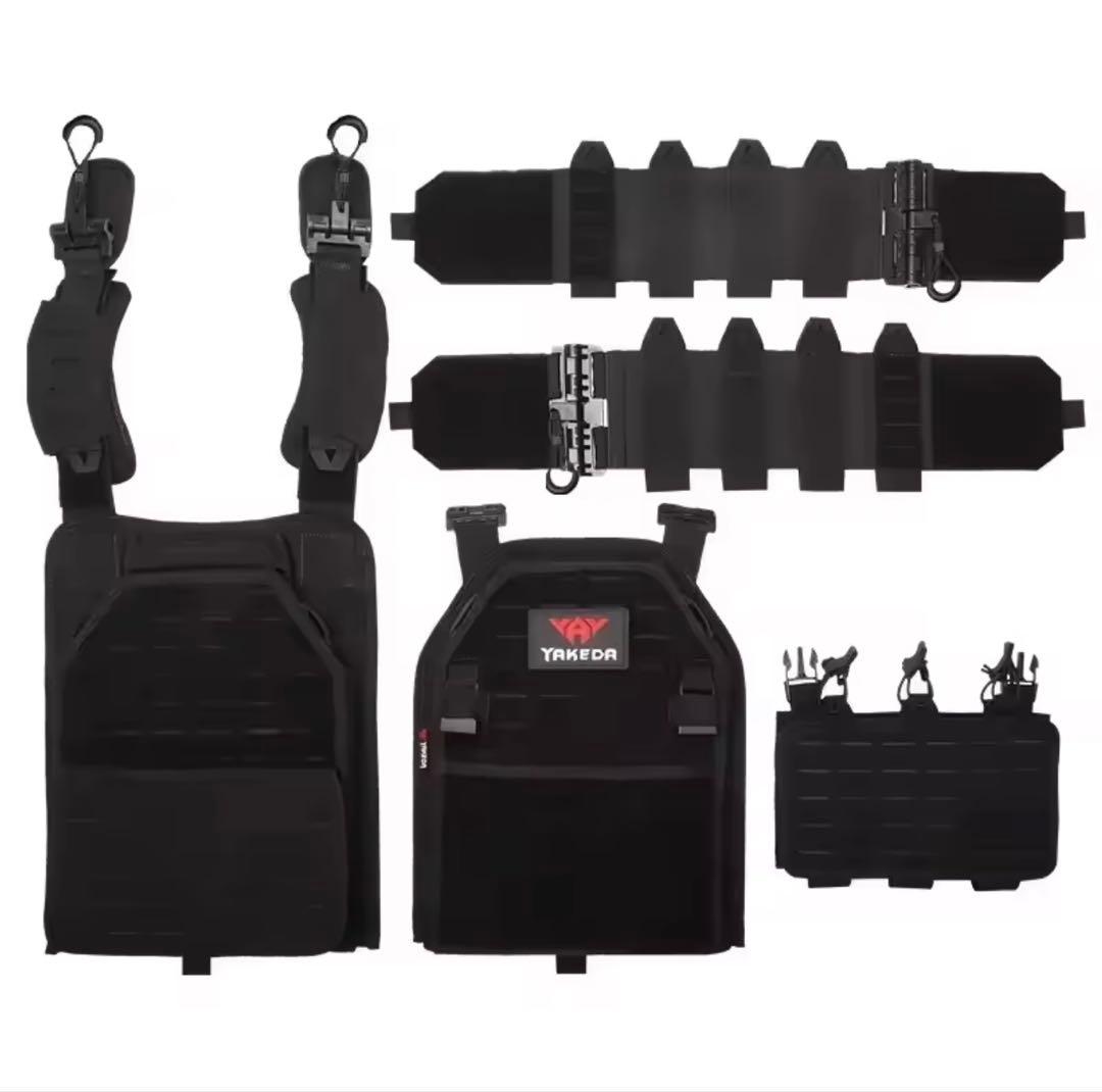 YAKEDA プレートキャリア クイックリリース EVAプレート2枚付属 - メルカリ