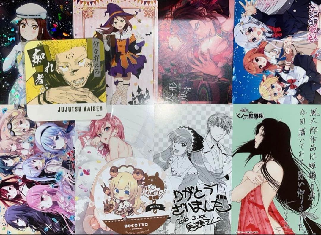 ノンジャンル アニメ キャラクター 500点以上 大量 まとめ売り 紙類