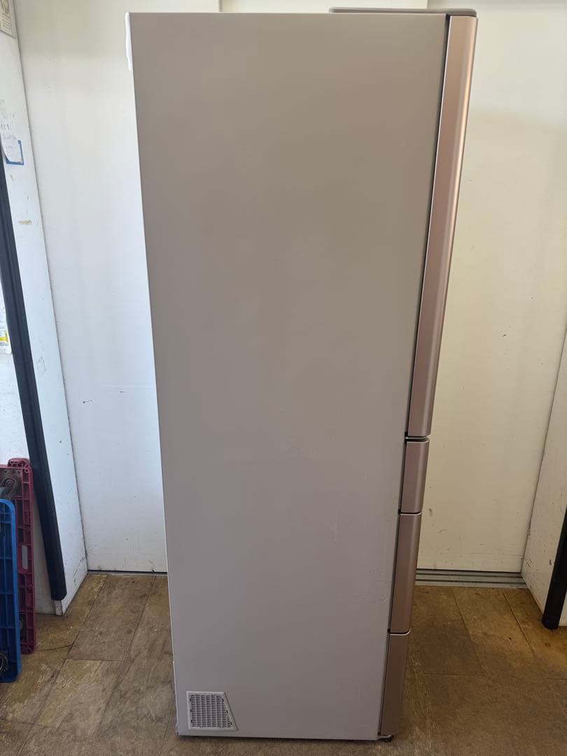 F058 HITACHI 大型冷蔵庫　観音開き　430L 自動製氷