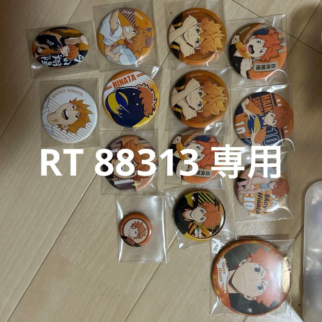 ハイキュー‼︎日向翔陽 缶バッジセット 14個、ばら売り不可 - メルカリ