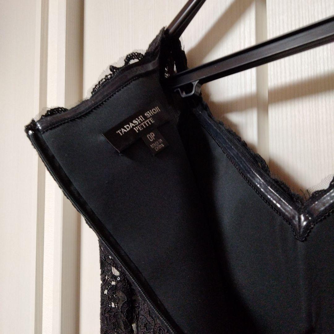 m*a様 TADASHI SHOJI 黒 ドレス サイズ0P ワンピース