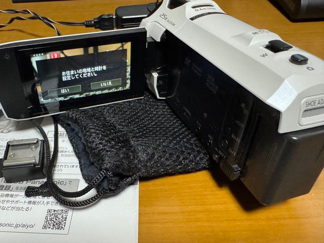 Panasonic HC-VX990M　4Kビデオカメラ