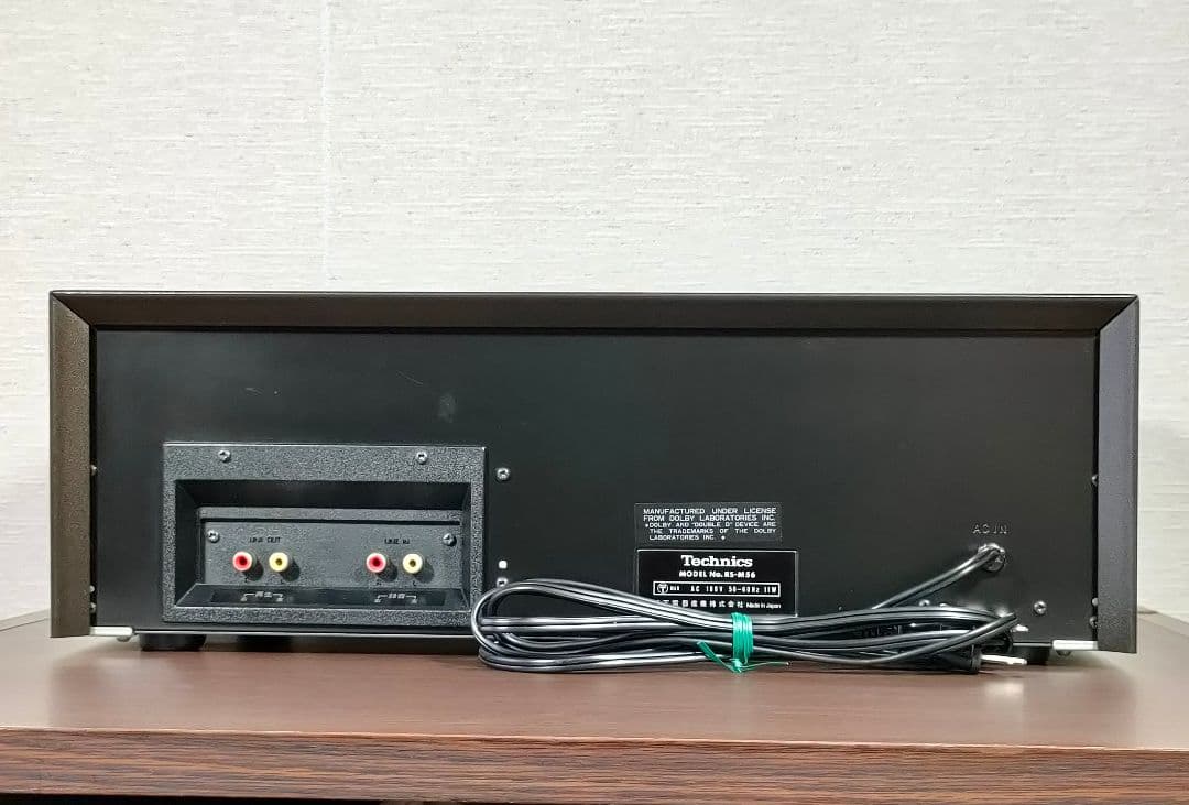 テクニクス Technics RS-M56 カセットデッキ【録音再生良好】④