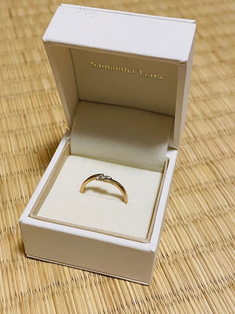 Samantha Tiara ダイヤ K18ピンクゴールド 9号 リング 指輪