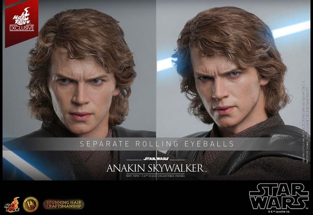 新品未開封 アナキン アルチザン ホットトイズ 1/6 スターウォーズ