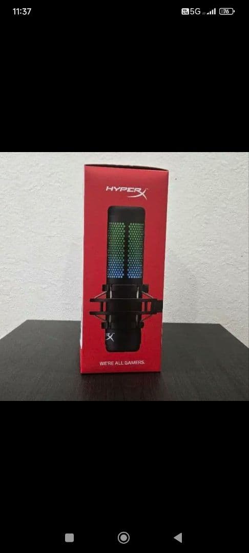 HyperX QUADCAST S コンデンサーマイク