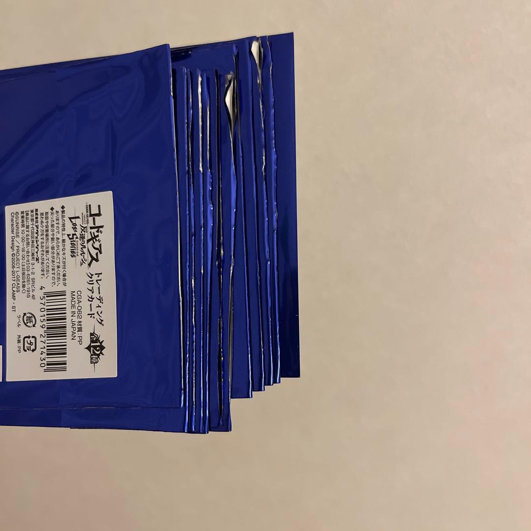 コードギアス　ロススト　トレーディングクリアカード　コンプリートbox