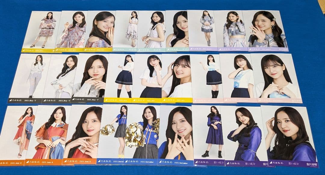 乃木坂46金川紗耶　生写真　８１枚