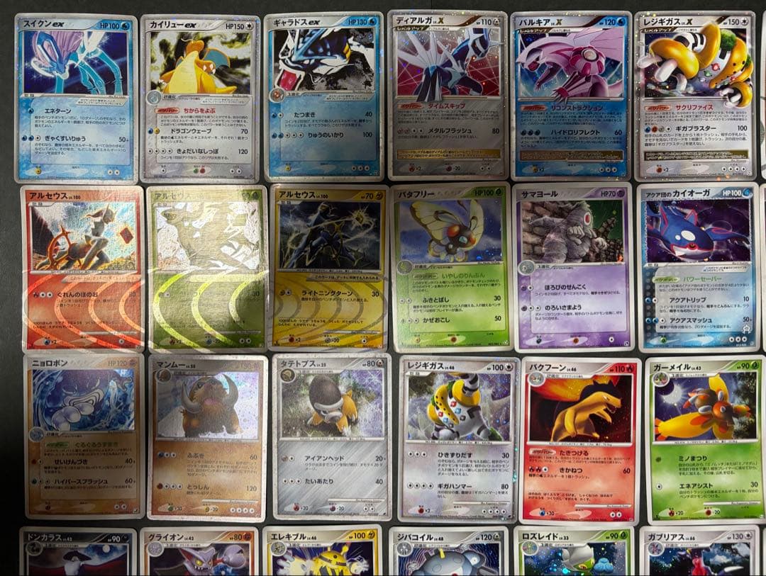 ex adv pcg xy sc dp キラ　ホロ　まとめ売り　64枚