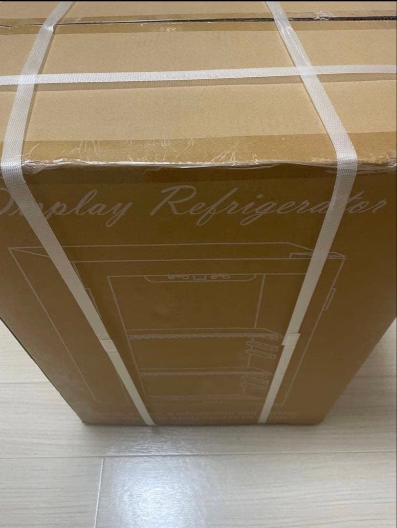 冷蔵庫　48L ガラスドア　おしゃれ　コンプレッサー式1ドア