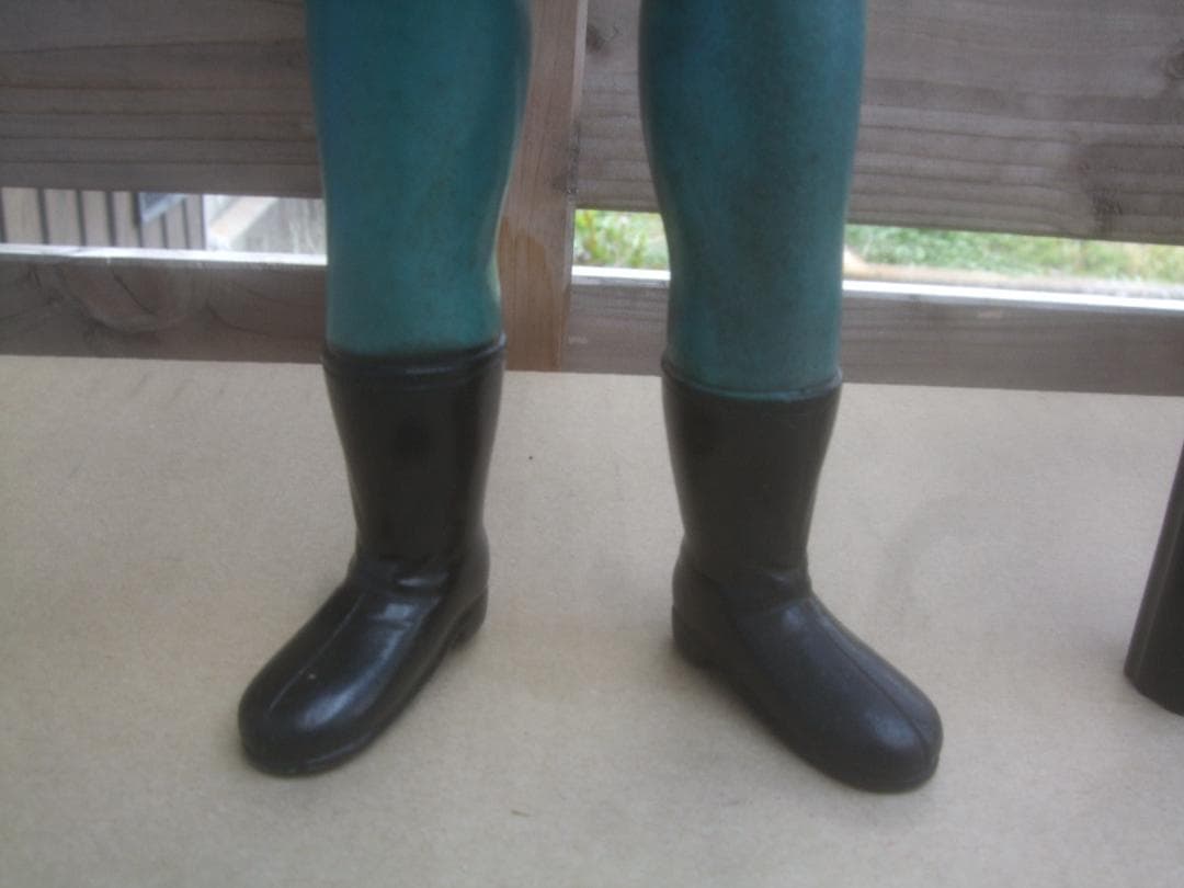 当時物★アオレンジャー★ソフビ・バンダイ