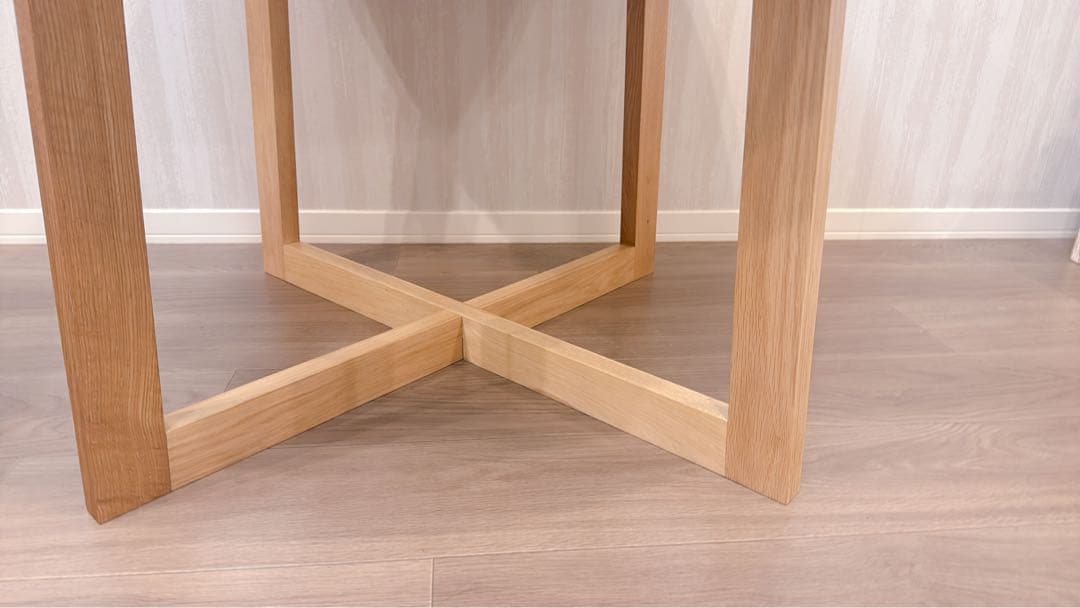 ※天板のみ※【KAGUCOCO/galette】円形ダイニング