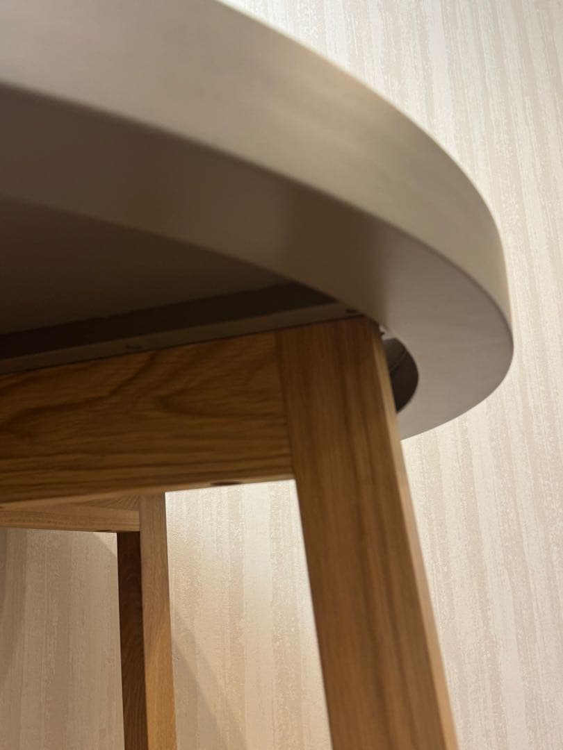 ※天板のみ※【KAGUCOCO/galette】円形ダイニング