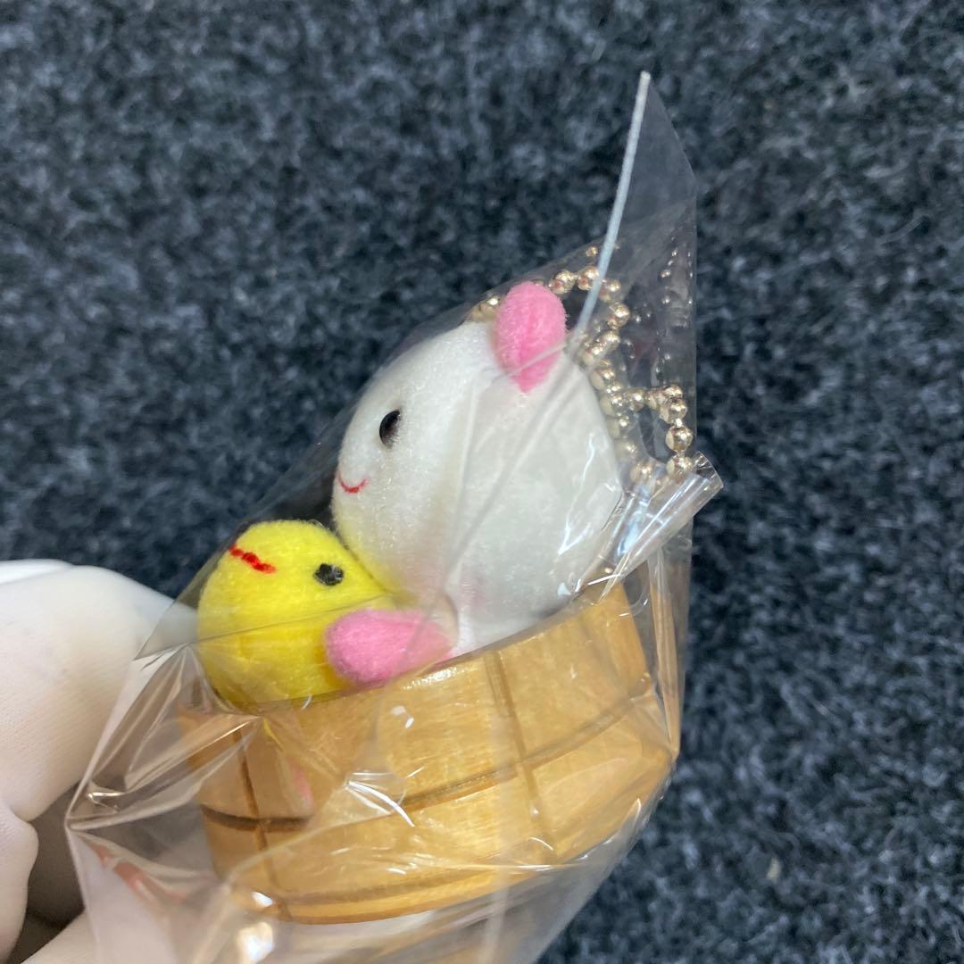 モモパンダ マスコット ぬいぐるみ ぶら²モモパンダ 平成レトロ　サンエックス