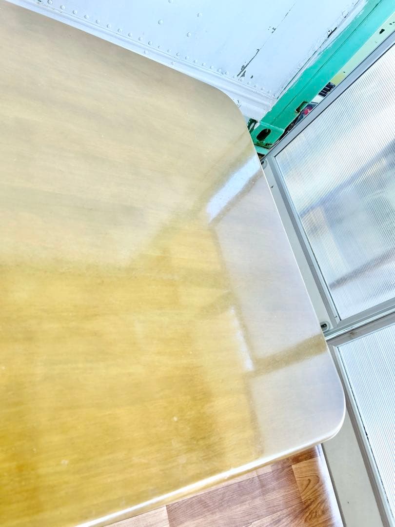 587 マルニ木工　棚付きダイニングテーブル　北欧 ナチュラル 木製 120 b