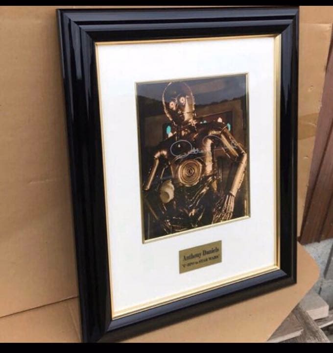 ☆スターウォーズ（C-3PO/アンソニー・ダニエルズ）サイン☆