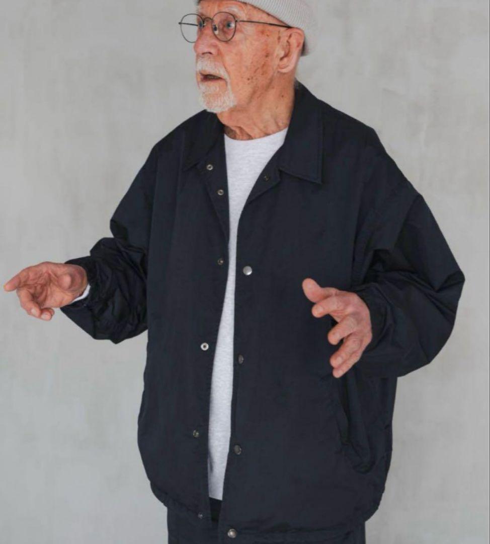 Wide Dad Nylon Coach Jacket