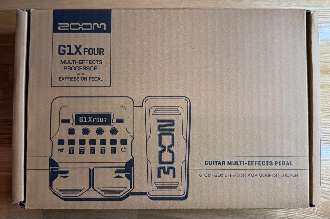 新品 ZOOM G1X FOUR ギター用マルチエフェクター