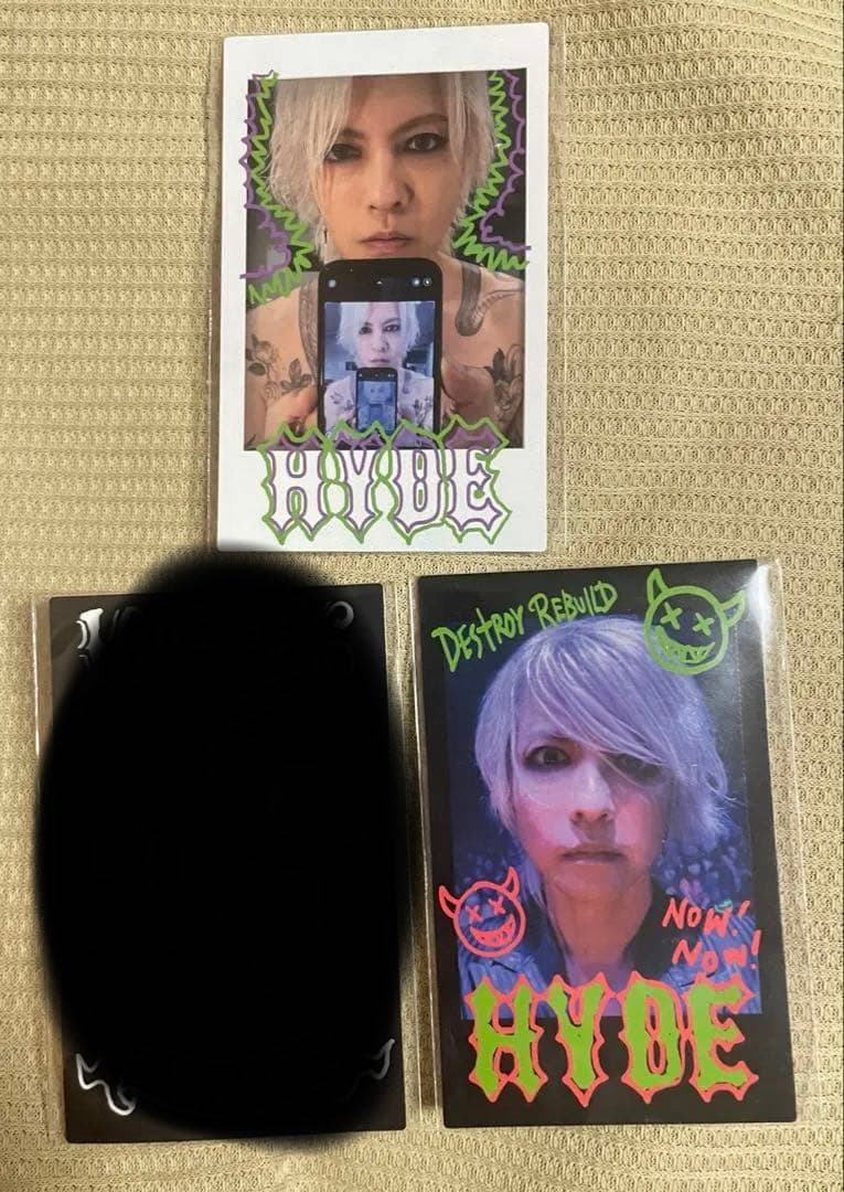 hygacha ハイガチャ HYDE ラルク チェキ カード トレカ 非売品 2025年