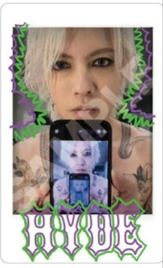 hygacha ハイガチャ HYDE ラルク チェキ カード トレカ ラルク