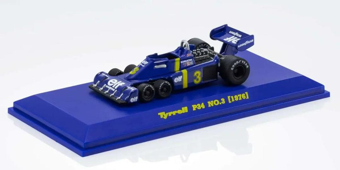 京商 1/64 ファミマ限定 Tyrrell タイレル P34 3種3台セット