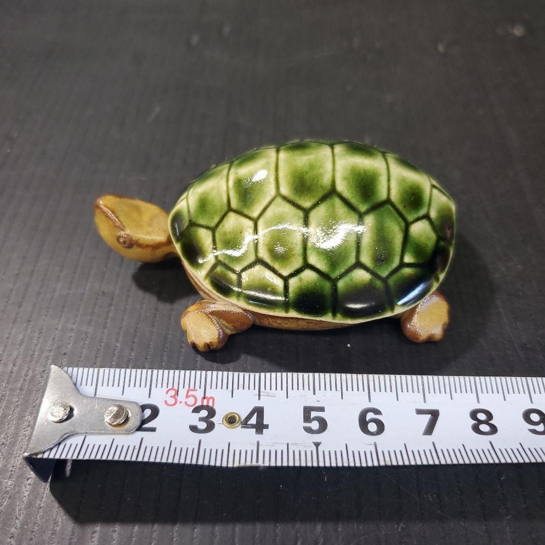 sale 茶道具 織部焼 松本鉄山 亀 香合 伊羅保 織部 g castelli lale