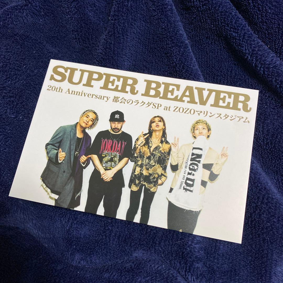 SUPER BEAVER 友の会 ポストカード ZOZOマリン - メルカリ