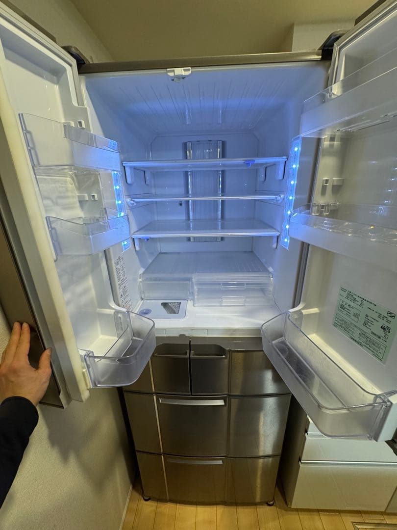 6ドア冷凍冷蔵庫 三菱 2009年製 545L