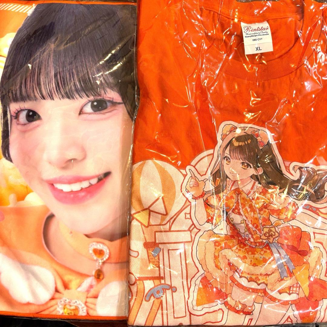 iLife 武道館 小熊まむ 推しTシャツ フェイスタオル 小熊まむ Tシャツ ONE