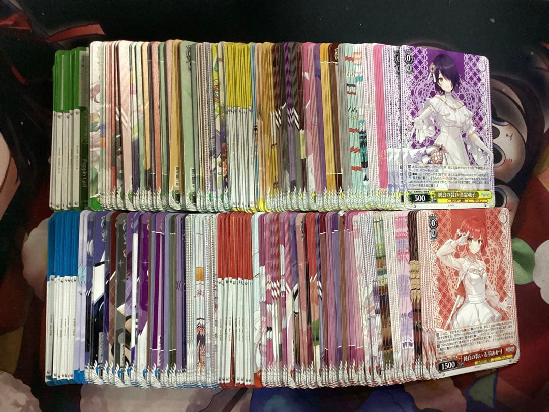 WS あおぎり高校 先攻後攻マーカー、TDノーマル4コン付き RR以下4コン