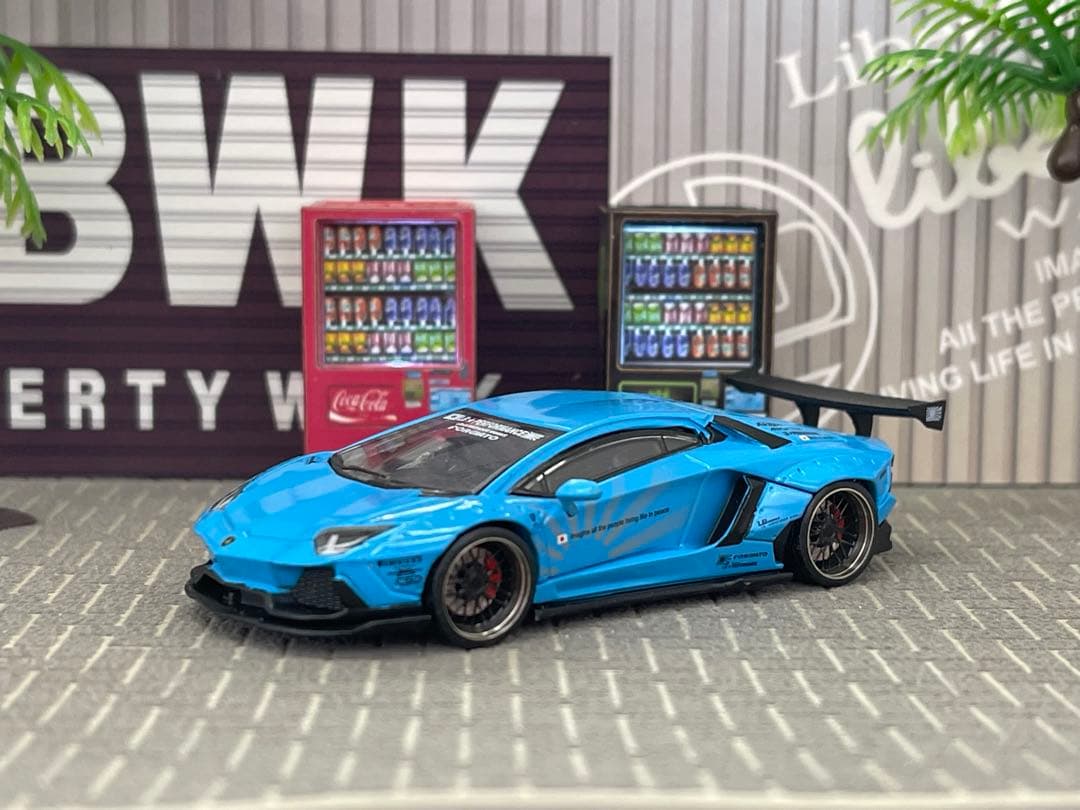 MINI GT 5台+ジオラマセット