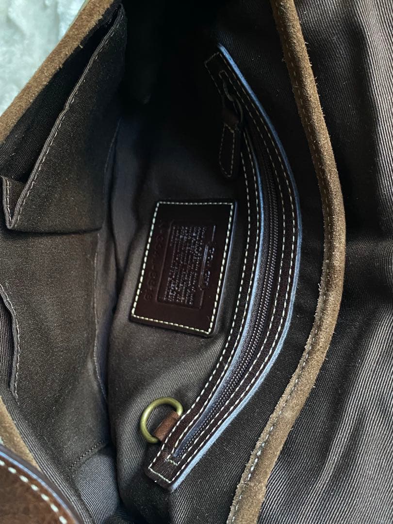 OLD COACH オールド コーチ ソーホー スエード ミニシグネチャー