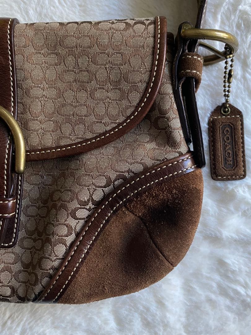 OLD COACH オールド コーチ ソーホー スエード ミニシグネチャー