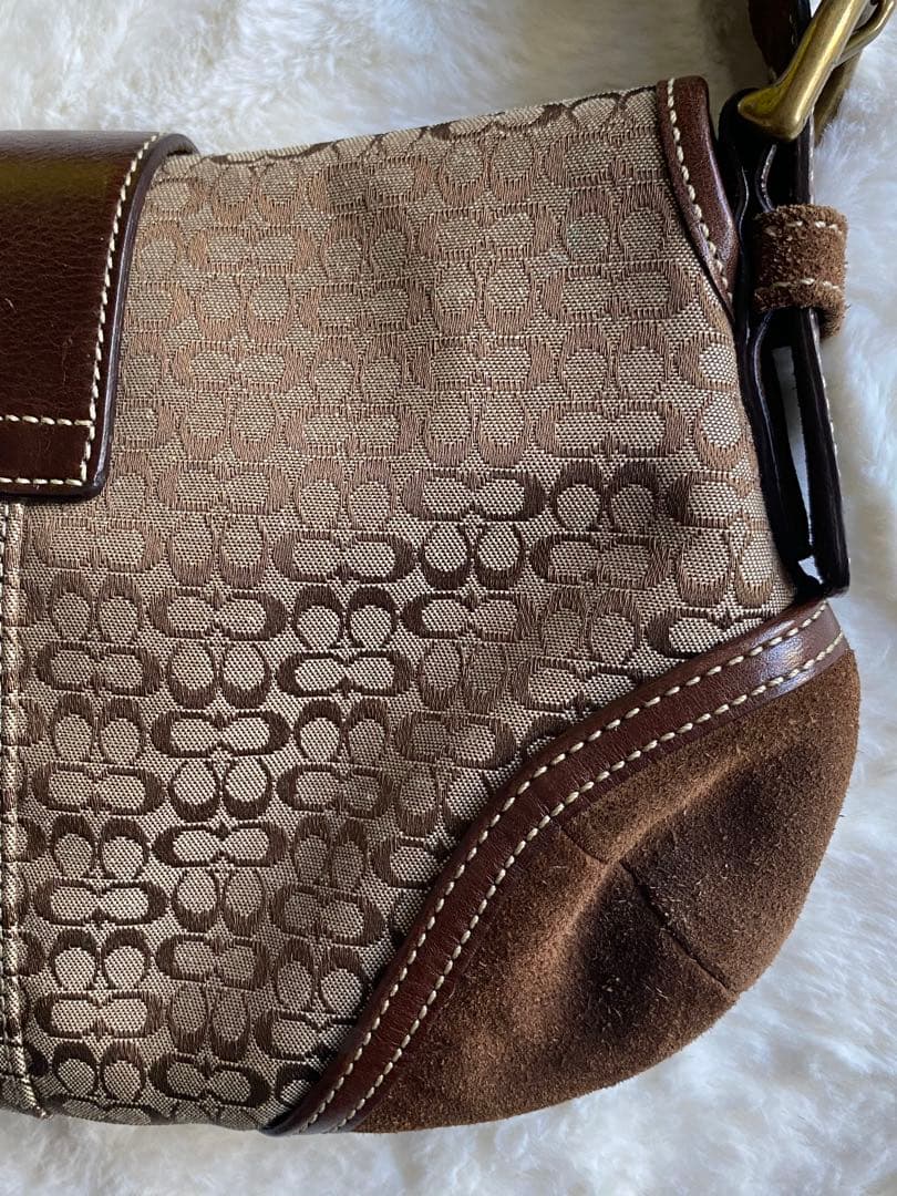 OLD COACH オールド コーチ ソーホー スエード ミニシグネチャー