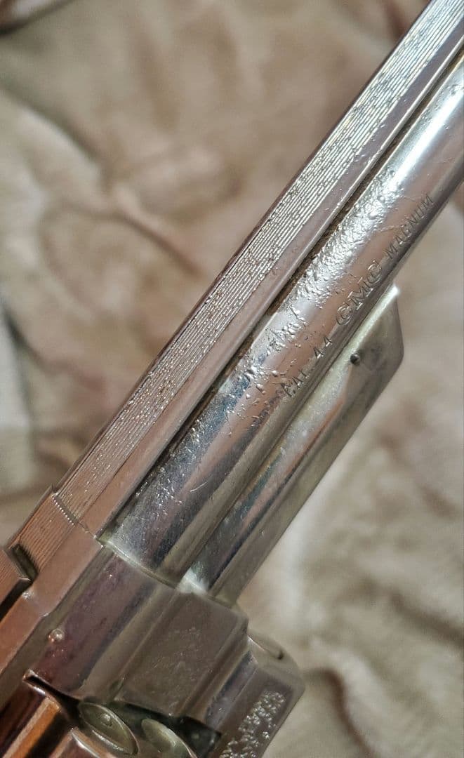 ロ*ー様 金属製モデルガン　当時物　CMC S&W M29 44マグナム　8イン