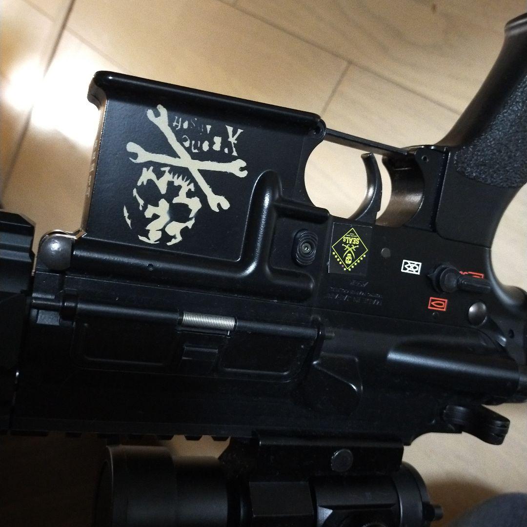 HK416デブグルカスタム マルイ製　クロスボーン仕様