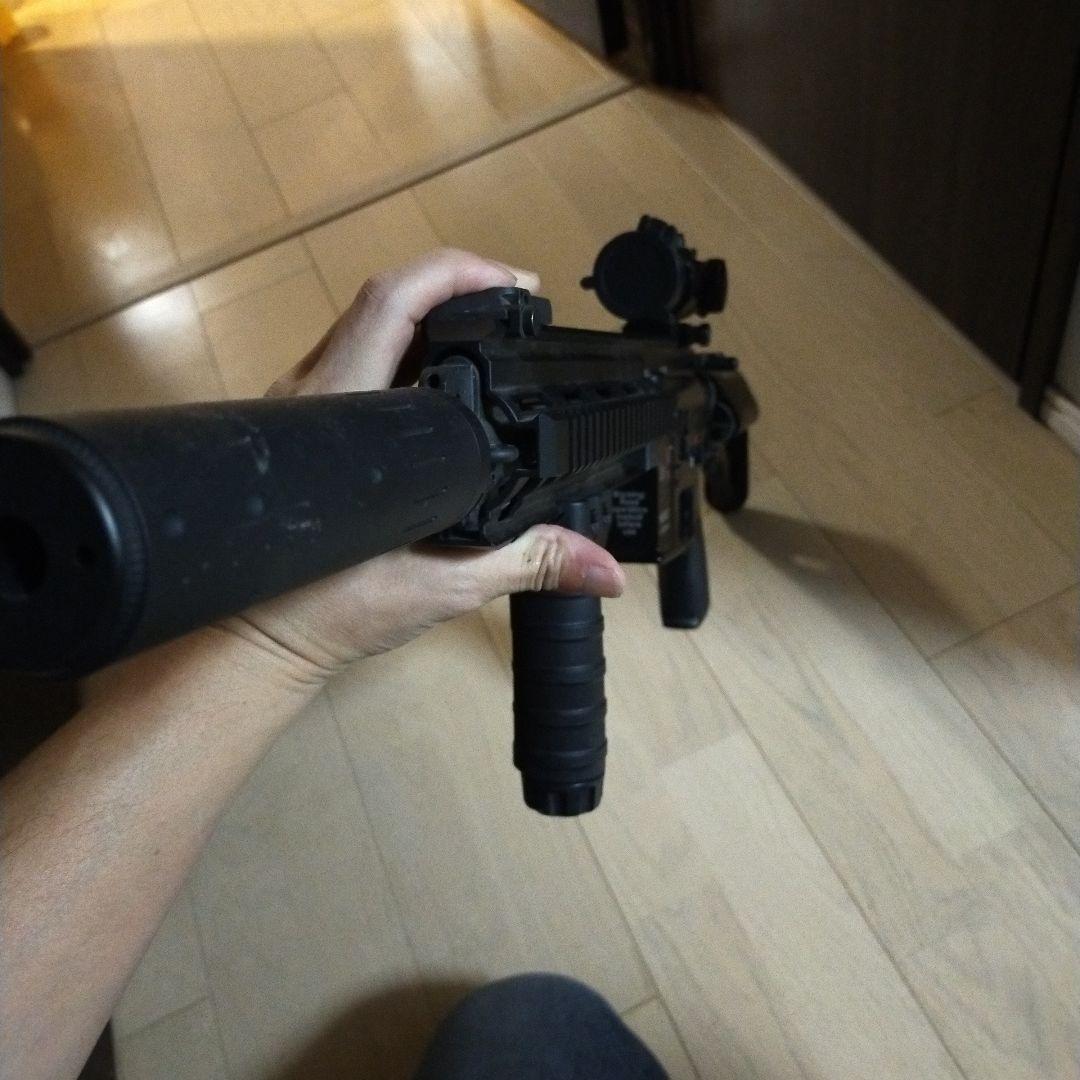HK416デブグルカスタム マルイ製　クロスボーン仕様