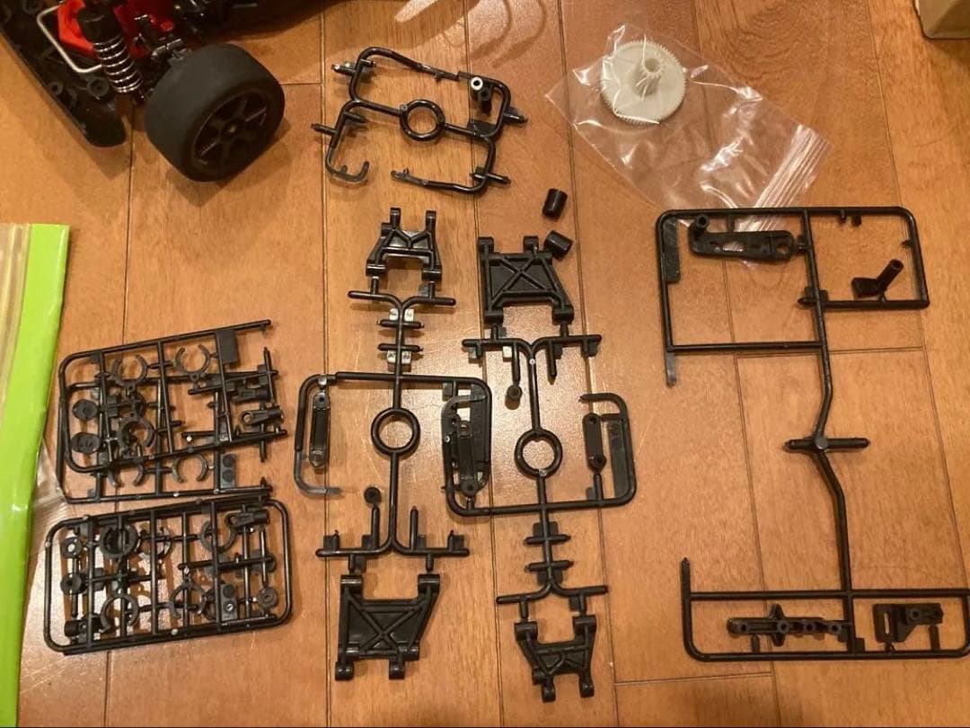 タミヤ TA02 四駆ツーリングカーシャーシ 超美品 未走行 新品部品多数