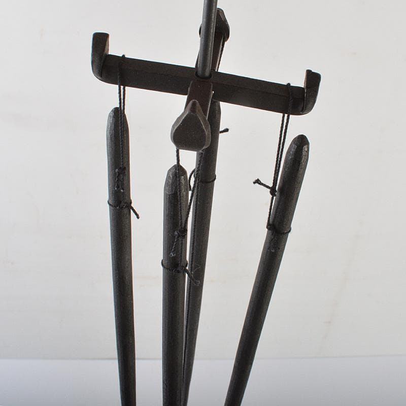 明珍火箸　五十二代　明珍宗理作　火箸風鈴　共箱　V　R7148