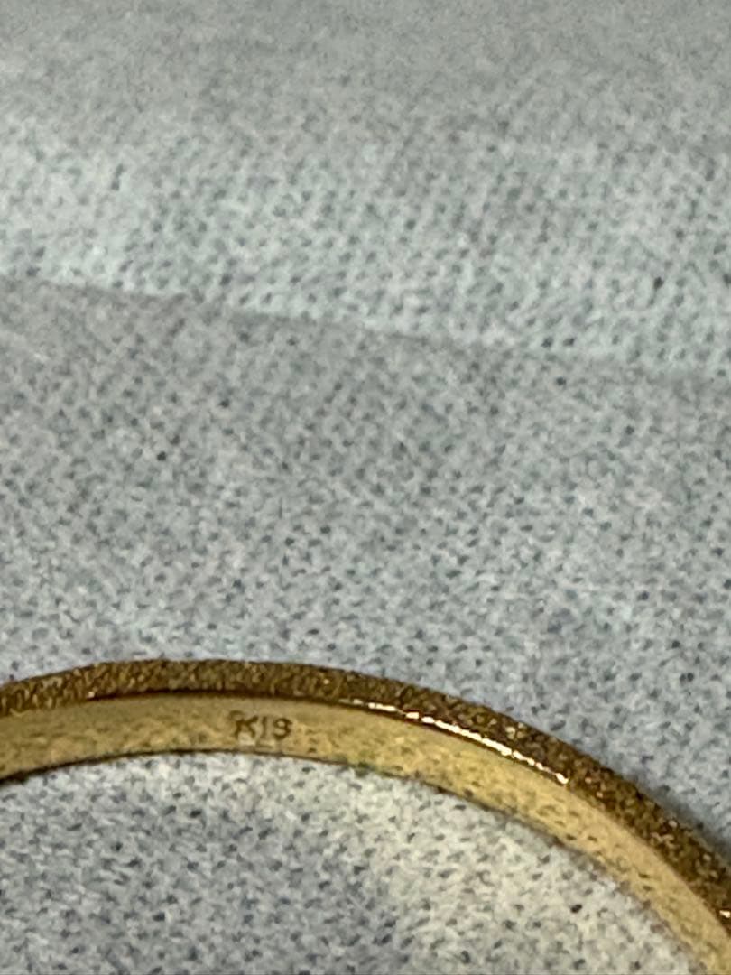 K18 ゴールド シンプルリング　最終値下げ