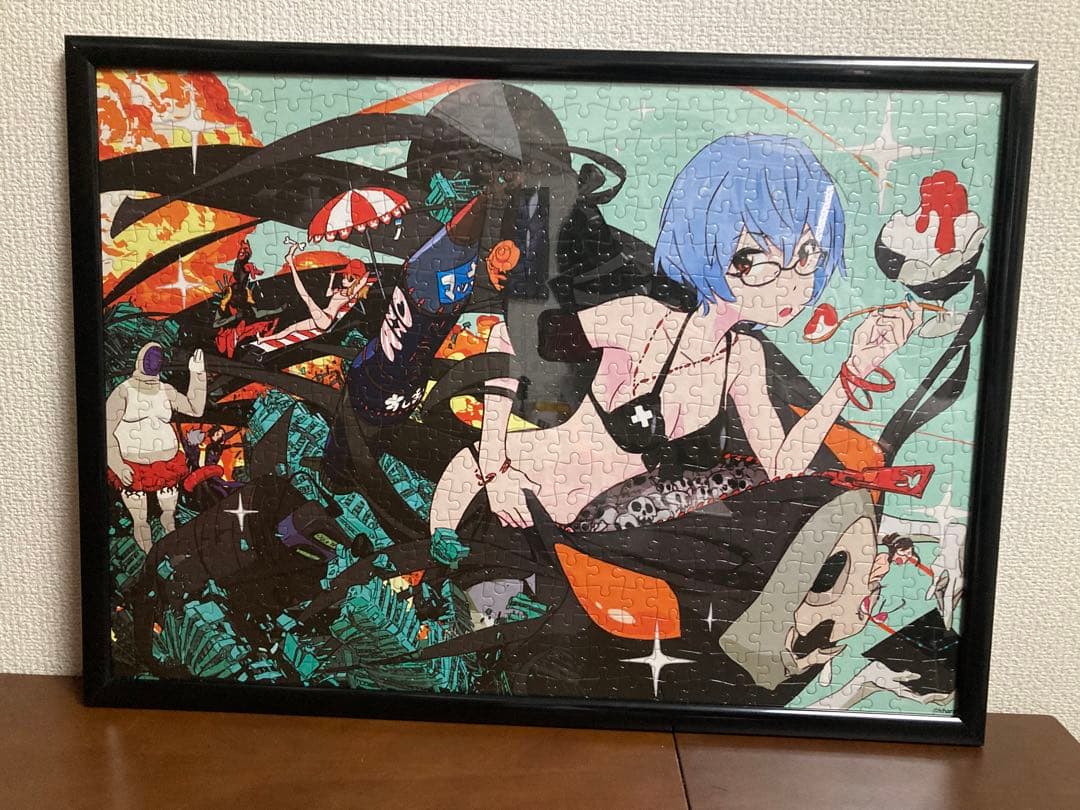 ヱヴァンゲリヲン新劇場版 SUSHIO×EVA ジグソーパズル 3種完成品