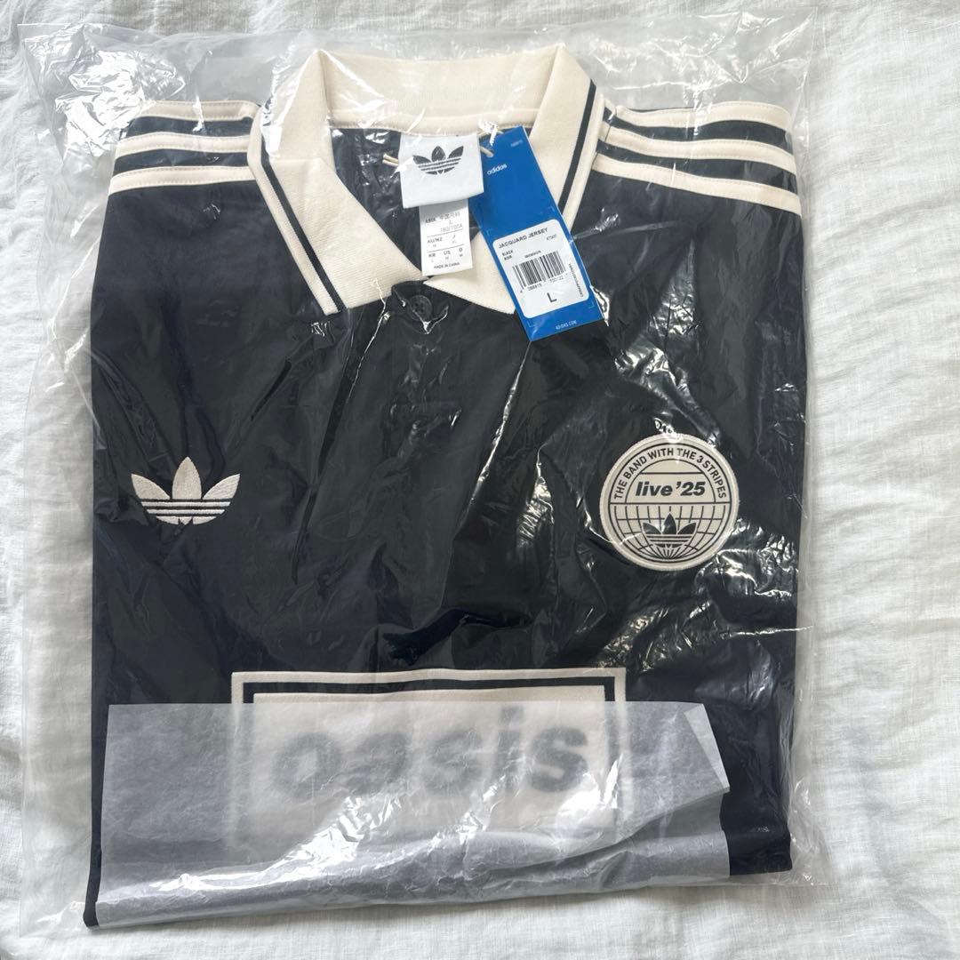 新品 adidas x Oasis Live'25 ツアー ジャガード ジャージ