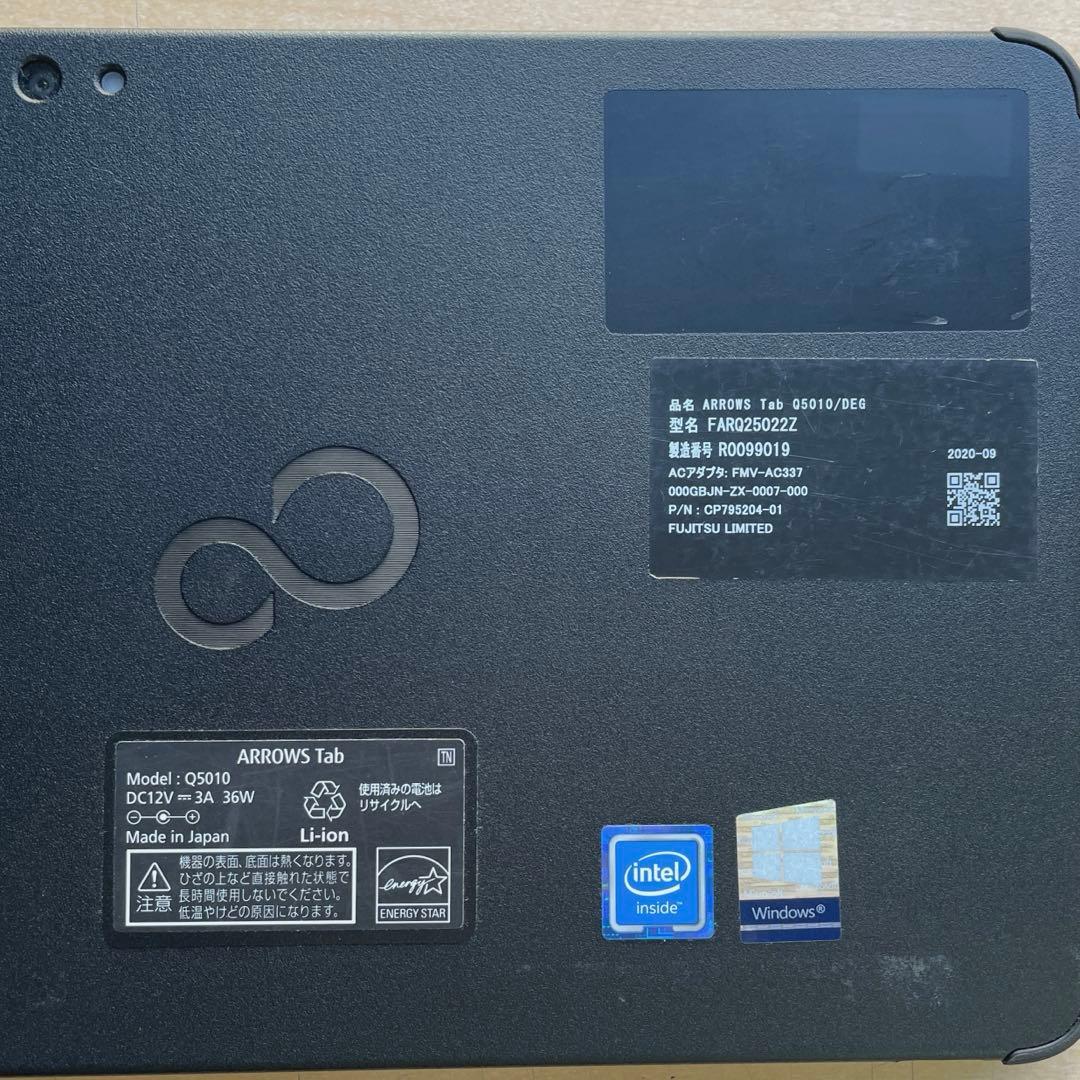 ARROWS Tab Q5010/DEG Celeron 128GB 美品 #5 - メルカリ