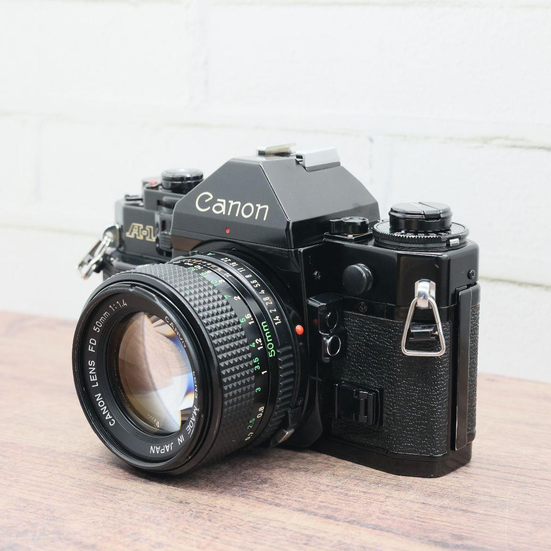 完動品】Canon AE-1 + FD 35mmf3.5 フィルム 一眼レフ
