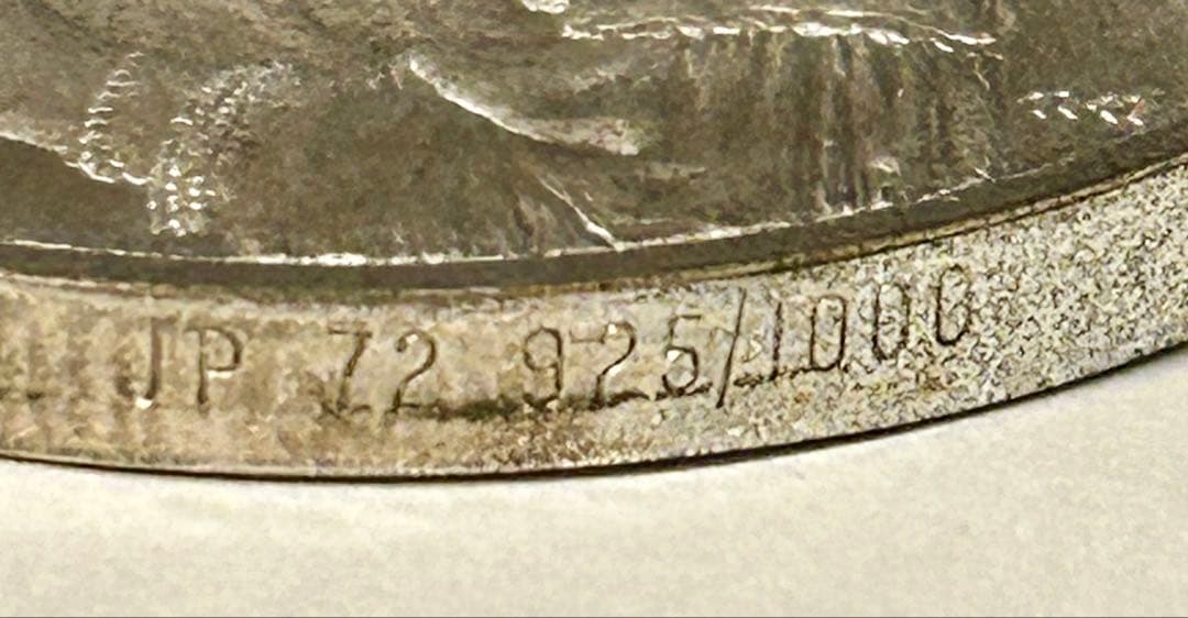 フランクリンミント社銀メダル 約67g レンブラントの『サスキアの肖像