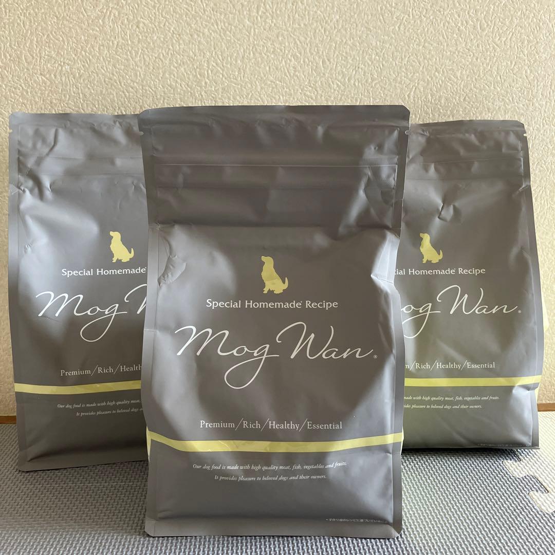 MogWan プレミアムドッグフード 3袋セット
