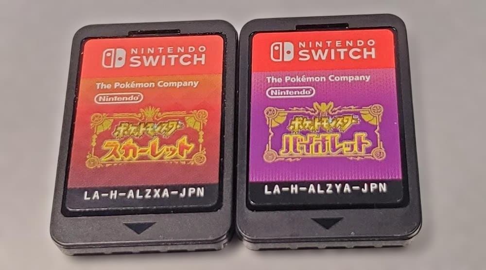 C92　 SWITCHI　ソフト　ポケモン　スカーレット＆バイオレット　動作OK