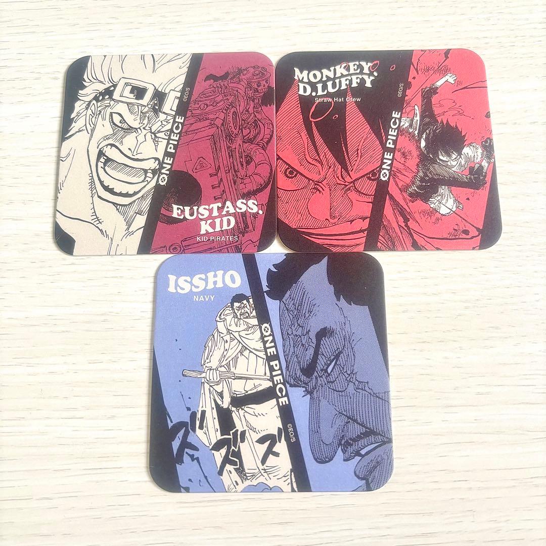 ワンピース ジャンプフェスタ JF 2026 アートコースター 3枚セット