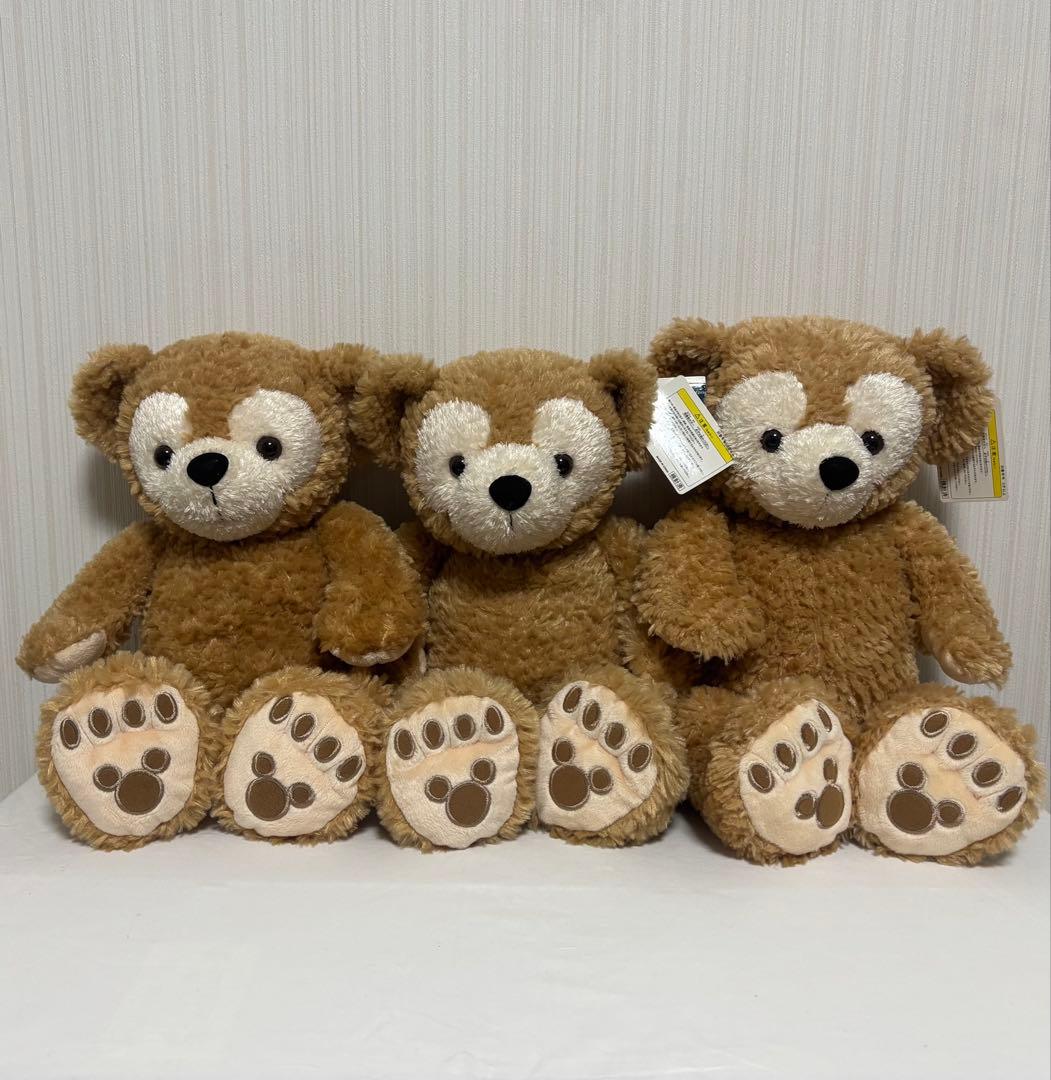 最終値下美品TDS初期白タグチャイナビーズダッフィーSサイズぬいぐるみ5体セット